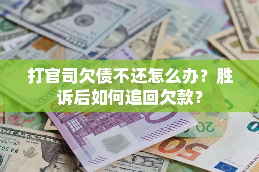 北京打官司欠债不还怎么办？胜诉后如何追回欠款？