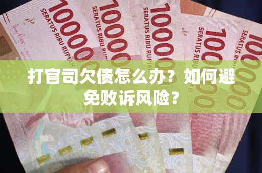 北京打官司欠债怎么办？如何避免败诉风险？