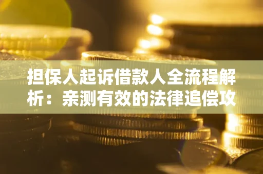 北京担保人起诉借款人全流程解析：亲测有效的法律追偿攻略