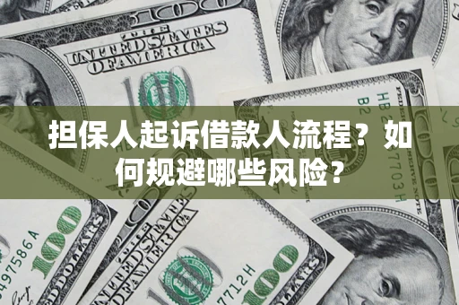 北京担保人起诉借款人流程？如何规避哪些风险？