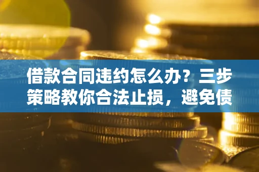 北京借款合同违约怎么办？三步策略教你合法止损，避免债务危机升级