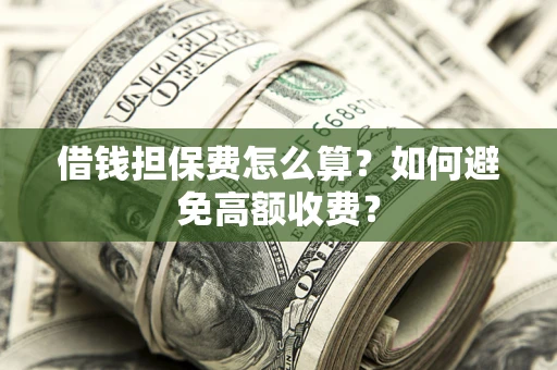 北京借钱担保费怎么算？如何避免高额收费？
